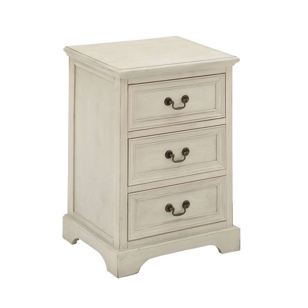 Best Sale π― Cream Wood Traditional Accent Table, 25" x 17" x 14" by Ivory and Iris π 3 Best Sale π― Cream Wood Traditional Accent Table, 25" x 17" x 14" by Ivory and Iris π - Image 3