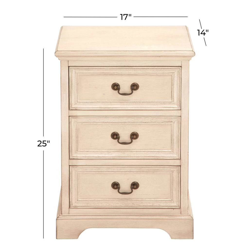 Best Sale π― Cream Wood Traditional Accent Table, 25" x 17" x 14" by Ivory and Iris π 5 Best Sale π― Cream Wood Traditional Accent Table, 25" x 17" x 14" by Ivory and Iris π - Image 5