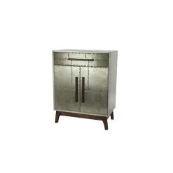 Wholesale ⌛ Grey Chinese fir wood Industrial Cabinet, 35" x 27" x 16" by Ivory and Iris 🔔
