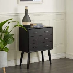 Best deal 🧨 Black Pine Modern Chest, 29" x 24" x 12" by Ivory and Iris 💯 -Cheap Ivory and Iris Store D404579S 6