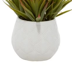 Cheapest π White Ceramic Contemporary Artificial Foliage, 9" x 9" x 9" by Ivory and Iris π 8 Cheapest π White Ceramic Contemporary Artificial Foliage, 9" x 9" x 9" by Ivory and Iris π -Cheap Ivory and Iris Store D404853S 3
