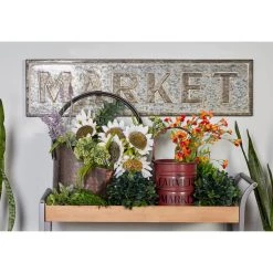 Best reviews of π― Gray Metal Farmhouse Market Sign Wall Décor by Ivory and Iris π 13 Best reviews of π― Gray Metal Farmhouse Market Sign Wall Décor by Ivory and Iris π -Cheap Ivory and Iris Store D404862S 7