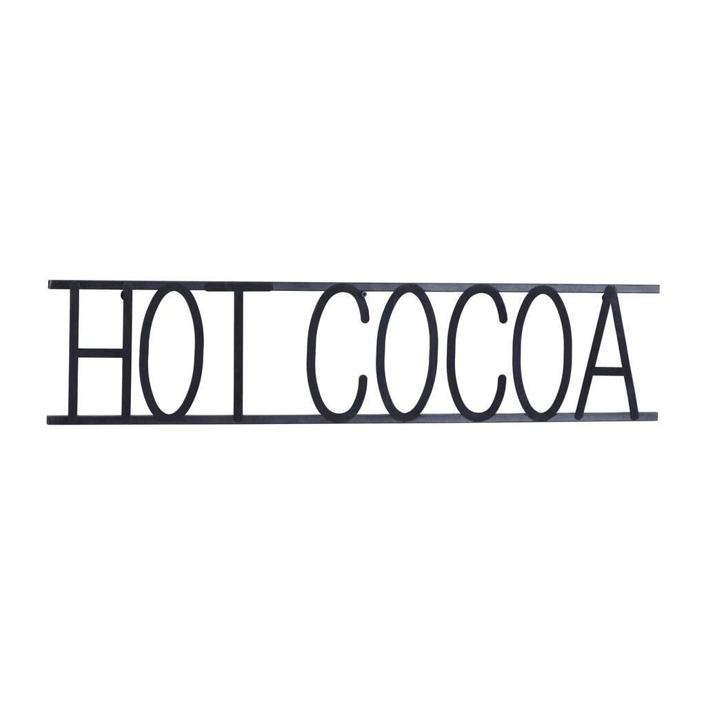 Buy π Black Iron Modern Hot Cocoa Wall Décor by Ivory and Iris π 2 Buy π Black Iron Modern Hot Cocoa Wall Décor by Ivory and Iris π - Image 2