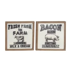 Best reviews of 🎁 18" Black Farmhouse Wall Sign Set by Ivory and Iris 🧨 -Cheap Ivory and Iris Store D404872S 3