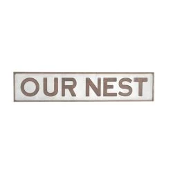 Best reviews of π 36" Gray Farmhouse Metal Wall Sign by Ivory and Iris π