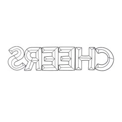 Outlet π 35" Black Cheers Industrial Metal Wall Sign by Ivory and Iris π 11 Outlet π 35" Black Cheers Industrial Metal Wall Sign by Ivory and Iris π -Cheap Ivory and Iris Store D404878S 5