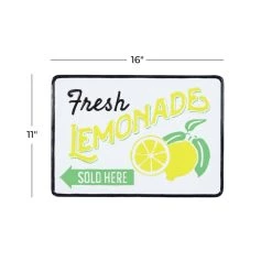 Coupon 😍 16" White Farmhouse Metal Wall Sign by Ivory and Iris ✔️ -Cheap Ivory and Iris Store D404893S 7