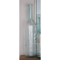 Budget ✔️ 40" Blue Glass Farmhouse Vase by Ivory and Iris 🔔 -Cheap Ivory and Iris Store D405020S 5