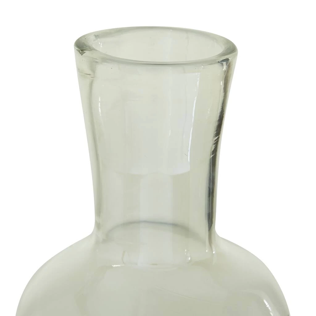 Deals π― 13.2" Clear & Gray Gradient Glass Coastal Vase by Ivory and Iris π 4 Deals π― 13.2" Clear & Gray Gradient Glass Coastal Vase by Ivory and Iris π - Image 4