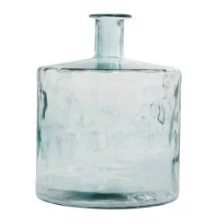 Promo ✔️ 17" Clear Glass Farmhouse Vase by Ivory and Iris 🎉 -Cheap Ivory and Iris Store D405028S 3