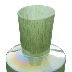 Brand new 🔥 12" Jade Green Magician's Hat Modern Glass Vase by Ivory and Iris 💯 -Cheap Ivory and Iris Store D405032S 4