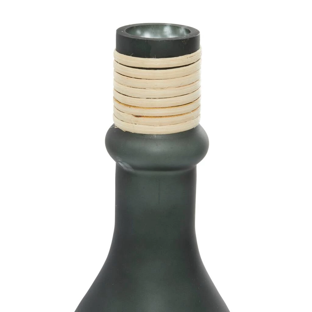 Outlet π 16" Green Contemporary Glass Vase by Ivory and Iris β 3 Outlet π 16" Green Contemporary Glass Vase by Ivory and Iris β - Image 3