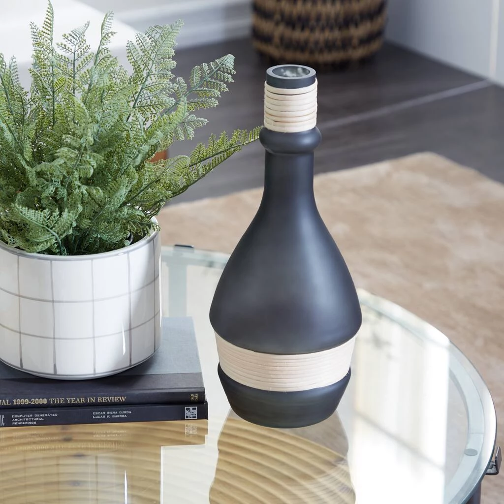 Outlet π 16" Green Contemporary Glass Vase by Ivory and Iris β 6 Outlet π 16" Green Contemporary Glass Vase by Ivory and Iris β - Image 6