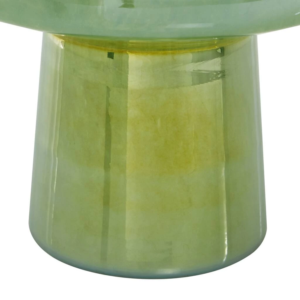 Outlet π₯° 13" Green Modern Glass Vase by Ivory and Iris π 4 Outlet π₯° 13" Green Modern Glass Vase by Ivory and Iris π - Image 4