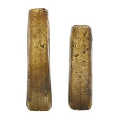 Discount ✔️ Brown Contemporary Glass Vase Set by Ivory and Iris 👍 -Cheap Ivory and Iris Store D405044S 6