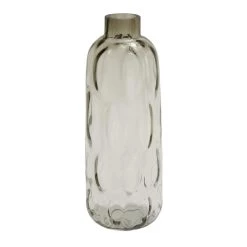 Hot Sale 👏 17" Gray Coastal Glass Vase by Ivory and Iris 😀