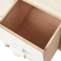 Best deal 😉 Light Brown Wood Eclectic 3-Drawer Jewelry Box by Ivory and Iris 👏 -Cheap Ivory and Iris Store D407368S 3