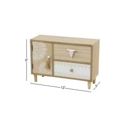 Outlet π― Light Brown Wood Eclectic Jewelry Box by Ivory and Iris π 12 Outlet π― Light Brown Wood Eclectic Jewelry Box by Ivory and Iris π -Cheap Ivory and Iris Store D407376S 6