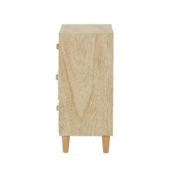 Deals ⌛ Light Brown Wood Natural 3-Drawer Jewelry Box by Ivory and Iris 🥰 -Cheap Ivory and Iris Store D407380S 3