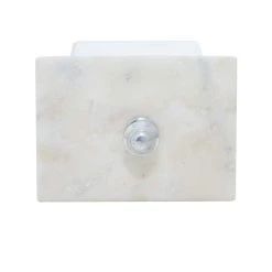 Wholesale 🌟 Gray Rectangular Aluminum Jewelry Box with Stoneware Lid by Ivory and Iris ❤️ -Cheap Ivory and Iris Store D407384S 4