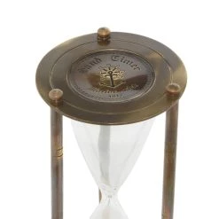 Best deal ✔️ 7" Brass Aluminum Contemporary Timer by Ivory and Iris ✔️ -Cheap Ivory and Iris Store D489161S 4