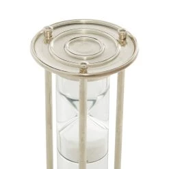 Best reviews of 🧨 8.5" Silver Aluminum Modern Timer by Ivory and Iris 🎉 -Cheap Ivory and Iris Store D489171S 4