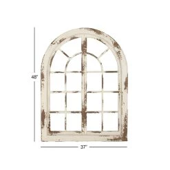 Brand new π 48" White Vintage Abstract Wood Wall Décor by Ivory and Iris π 12 Brand new π 48" White Vintage Abstract Wood Wall Décor by Ivory and Iris π -Cheap Ivory and Iris Store D489181S 6