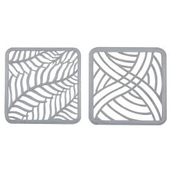 Deals ⌛ 24" Gray Wood Eclectic Abstract Wall Décor Set by Ivory and Iris 🌟