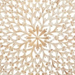 Budget 🧨 36" Tan Traditional Ornamental Wood Wall Décor by Ivory and Iris ⌛ -Cheap Ivory and Iris Store D489185S 4