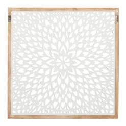 Budget 🧨 36" Tan Traditional Ornamental Wood Wall Décor by Ivory and Iris ⌛ -Cheap Ivory and Iris Store D489185S 6