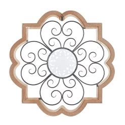 Flash Sale 🔥 27" Brown Metal & Wood Farmhouse Wall Décor by Ivory and Iris 🧨 -Cheap Ivory and Iris Store D489194S 6