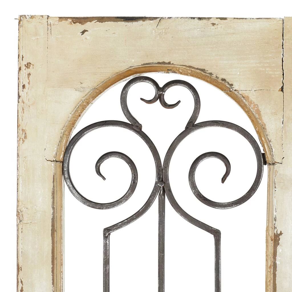 Brand new ✨ 58" White Farmhouse Ornamental Metal & Wood Wall Décor by Ivory and Iris 🤩 7 Brand new ✨ 58" White Farmhouse Ornamental Metal & Wood Wall Décor by Ivory and Iris 🤩 - Image 7