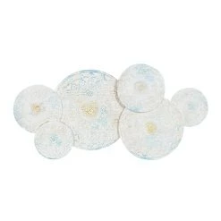 Best Sale 🌟 47" White Wood Farmhouse Wall Décor by Ivory and Iris 😉