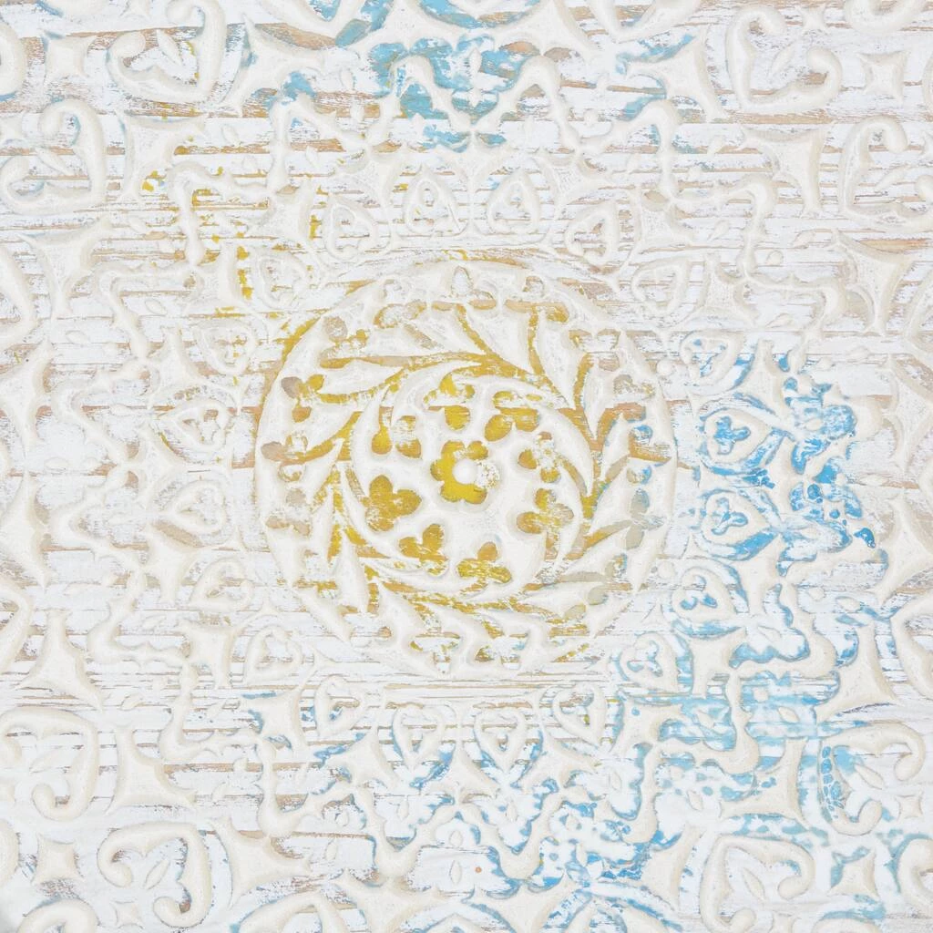 Best Sale π 47" White Wood Farmhouse Wall Décor by Ivory and Iris π 4 Best Sale π 47" White Wood Farmhouse Wall Décor by Ivory and Iris π - Image 4