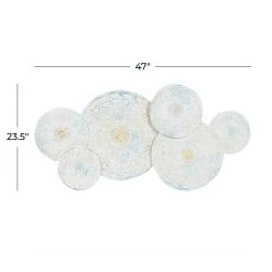 Best Sale π 47" White Wood Farmhouse Wall Décor by Ivory and Iris π 14 Best Sale π 47" White Wood Farmhouse Wall Décor by Ivory and Iris π -Cheap Ivory and Iris Store D489201S 7