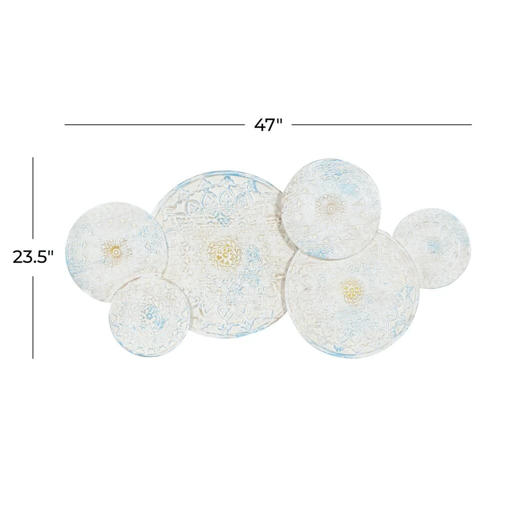 Best Sale π 47" White Wood Farmhouse Wall Décor by Ivory and Iris π 7 Best Sale π 47" White Wood Farmhouse Wall Décor by Ivory and Iris π - Image 7