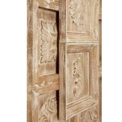 Buy 🔔 48" Brown Vintage Ornamental Wood Wall Décor by Ivory and Iris 🛒 -Cheap Ivory and Iris Store D489202S 4