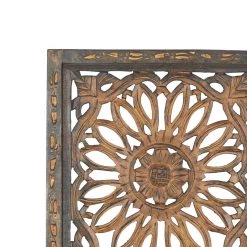 Top 10 ✨ Set of 2 Brown Wood Traditional Wall Decor, 48" x 16" by Ivory and Iris 💯 -Cheap Ivory and Iris Store D489221S 5