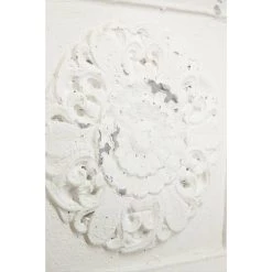 Cheapest π Set of 4 White Fiberglass Vintage Floral Wall Decor, 19" x 19" by Ivory and Iris π 14 Cheapest π Set of 4 White Fiberglass Vintage Floral Wall Decor, 19" x 19" by Ivory and Iris π -Cheap Ivory and Iris Store D489222S 4