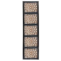 Coupon π Brown Traditional Ornamental Wood Wall Decor, 72" x 20" by Ivory and Iris π