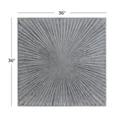 Discount 😀 36" Gray Contemporary Abstract Wall Décor by Ivory and Iris 🎁 -Cheap Ivory and Iris Store D489230S 7