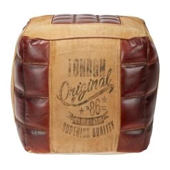 Top 10 π₯ Brown Canvas and Leather Rustic Pouf, 17" x 20" x 20" by Ivory and Iris β 11 Top 10 π₯ Brown Canvas and Leather Rustic Pouf, 17" x 20" x 20" by Ivory and Iris β -Cheap Ivory and Iris Store D489307S 4