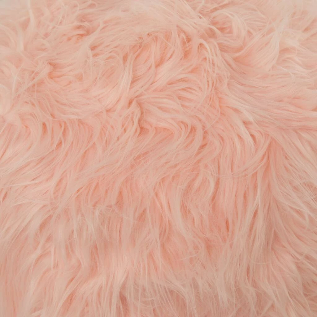 Best deal π 23" Pink Faux Fur Contemporary Stool by Ivory and Iris π 3 Best deal π 23" Pink Faux Fur Contemporary Stool by Ivory and Iris π - Image 3