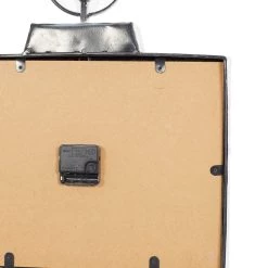 Buy 🥰 16" White Metal Vintage Wall Clock by Ivory and Iris 🔥 -Cheap Ivory and Iris Store D489915S 6