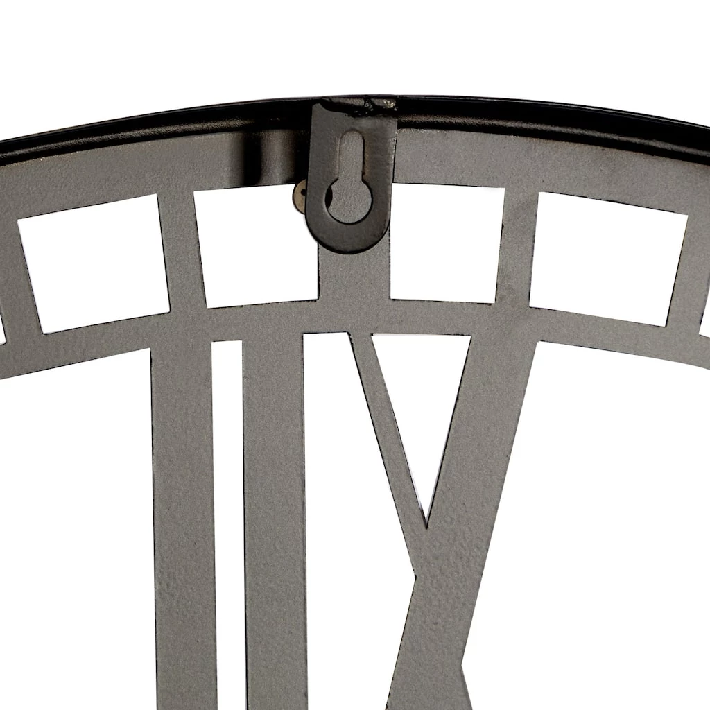 Brand new π 28" Black Metal Contemporary Wall Clock by Ivory and Iris π 6 Brand new π 28" Black Metal Contemporary Wall Clock by Ivory and Iris π - Image 6