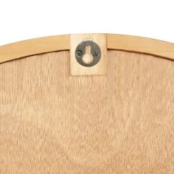 Budget 😍 25" Brown Wood Industrial Wall Clock by Ivory and Iris ✔️ -Cheap Ivory and Iris Store D489924S 5