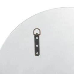 Best Pirce 🌟 20" White Wood Glam Wall Clock by Ivory and Iris 😍 -Cheap Ivory and Iris Store D489925S 5