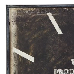 Brand new ❤️ 23" Black Wood Vintage Wall Clock by Ivory and Iris 🔥 9 Brand new ❤️ 23" Black Wood Vintage Wall Clock by Ivory and Iris 🔥 -Cheap Ivory and Iris Store D489927S 3