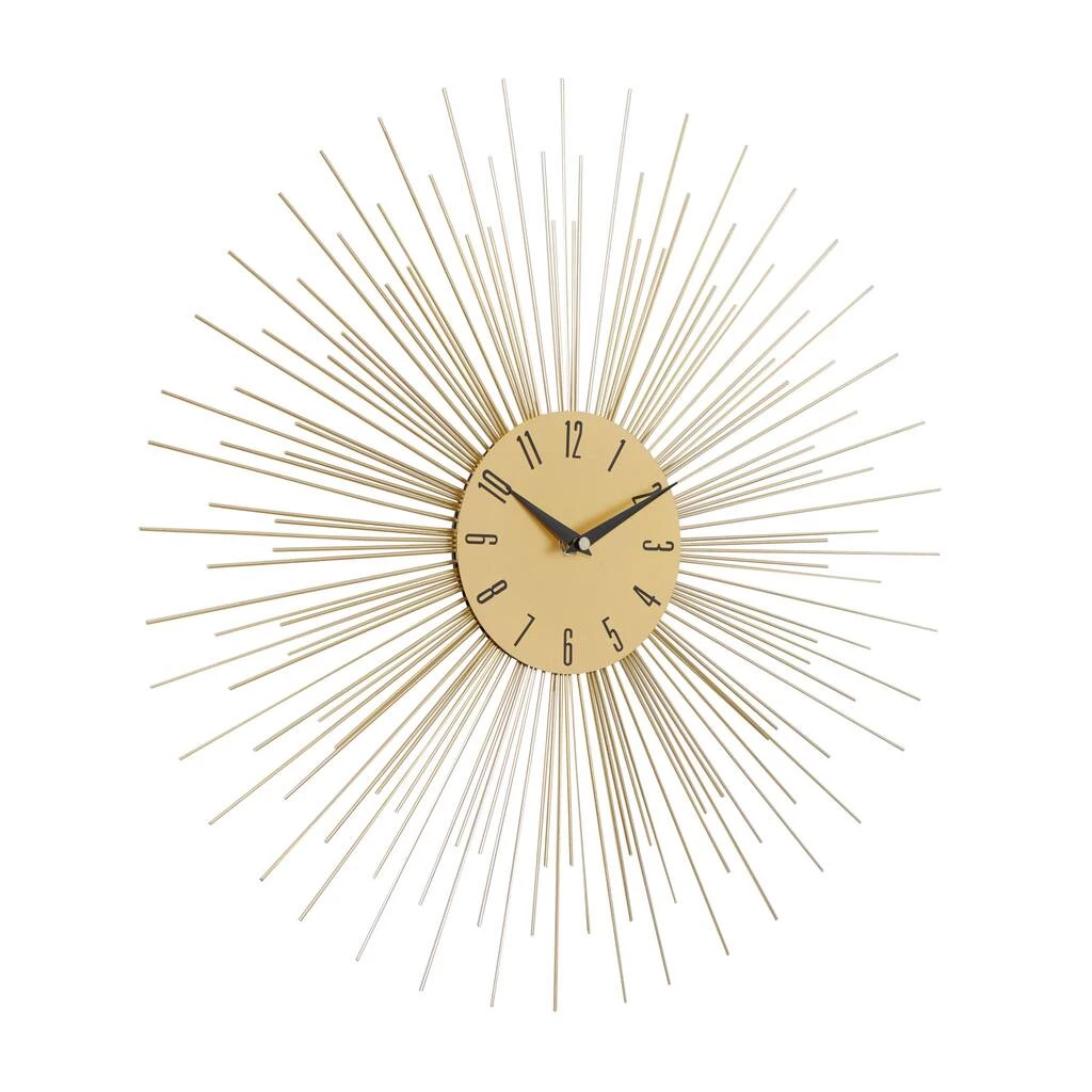 Brand new π 19" Gold Metal Contemporary Wall Clock by Ivory and Iris π€© 2 Brand new π 19" Gold Metal Contemporary Wall Clock by Ivory and Iris π€© - Image 2