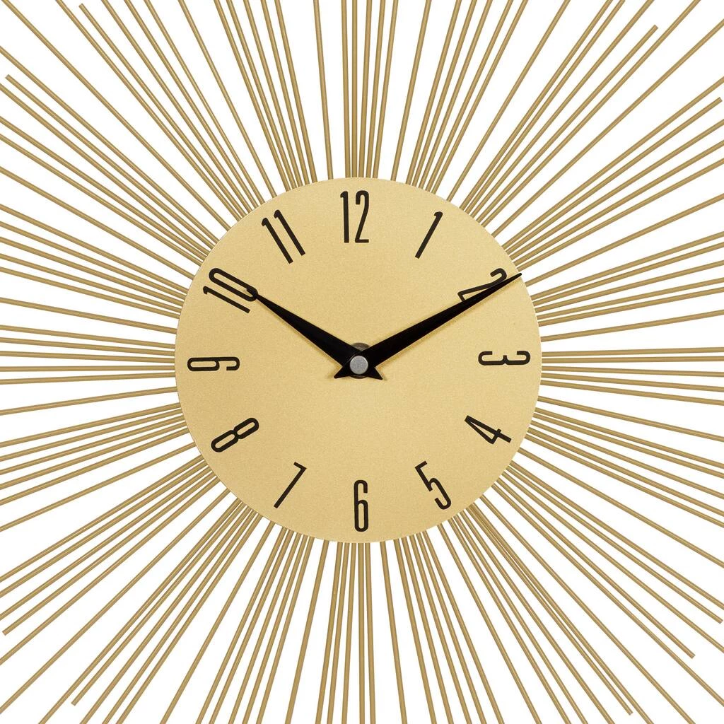 Brand new π 19" Gold Metal Contemporary Wall Clock by Ivory and Iris π€© 3 Brand new π 19" Gold Metal Contemporary Wall Clock by Ivory and Iris π€© - Image 3